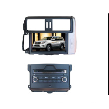 Ajuste de 2DIN coches reproductor de DVD para Toyota Prado dos piezas con sistema de navegación de GPS de TV estéreo de Radio Bluetooth